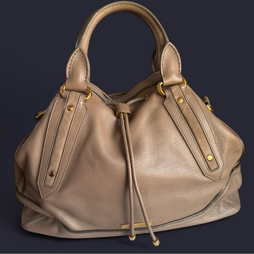 Burberry Earlsburn Leather tote bag